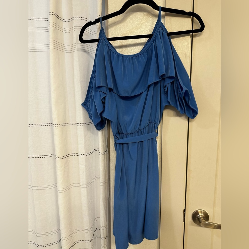 Blue dress